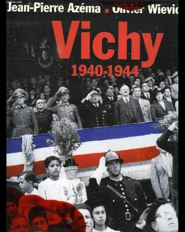 Vichy, 1940-1944 cover