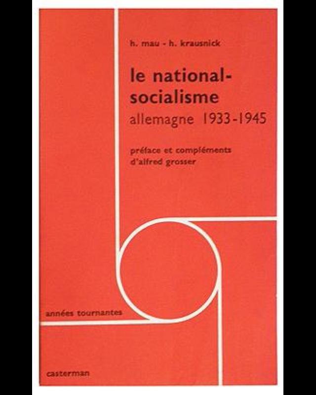 Le national-socialisme, allemagne 1933-1945 cover